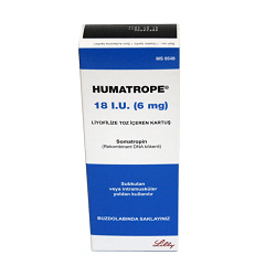 humatrope-Growth Hormone 16IU Package